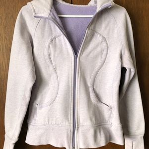 Lululemon Jacket lilac/grey Size 6-8